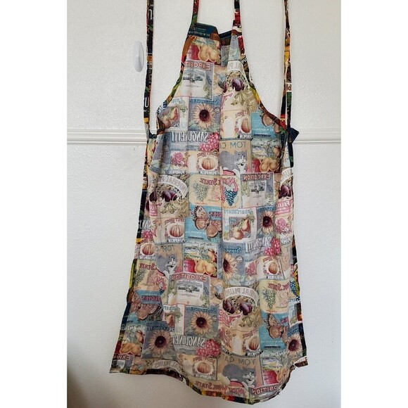 Colorful Apron with Pockets 29" x 41" New Without Tag - Picture 8 of 14